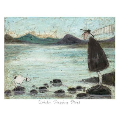 Limited Edition Print 'Coniston Stepping Stones' by Sam Toft