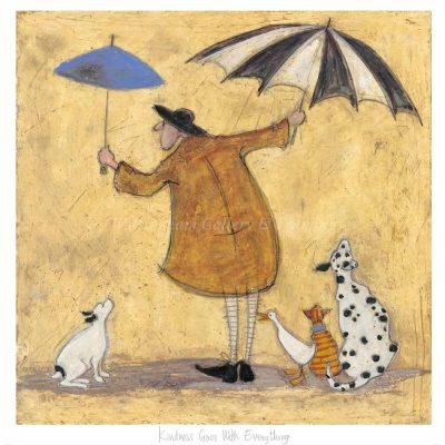 Limited Edition Print 'Kindness goes with Everything' by Sam Toft