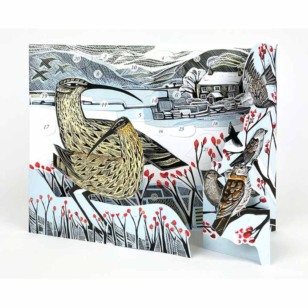 Curlew Christmas Advent Calendar Angela Harding Walsingham Gallery Curlew Christmas Advent Calendar Angela Harding Walsingham Gallery