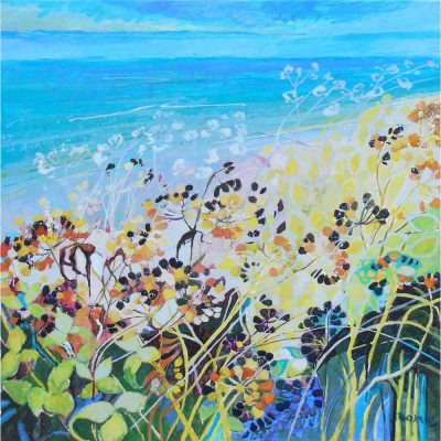 Oil on linen 'Seasons seeds' by Rachel Thomas
