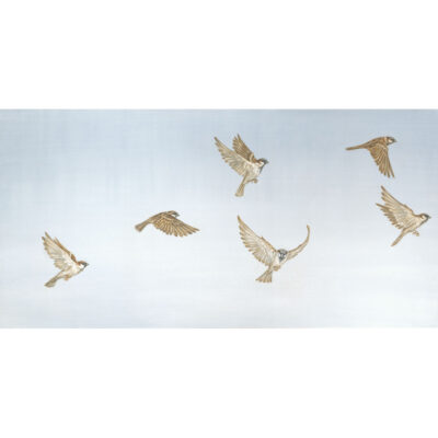Limited Edition Giclee Print 'Flight of Sparrows' by Bella Bigsby