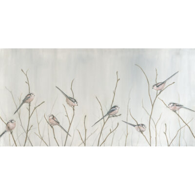 Limited Edition Giclee Print 'Long Tailed Tits' by Bella Bigsby