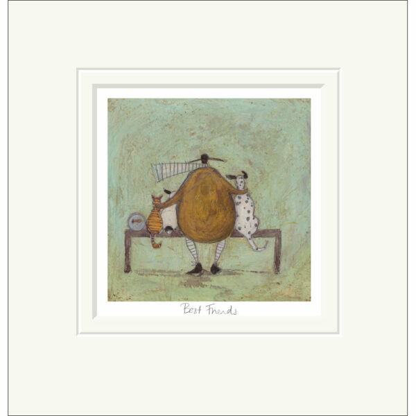 Limited Edition Print 'Best Friends' (mounted) by Sam Toft