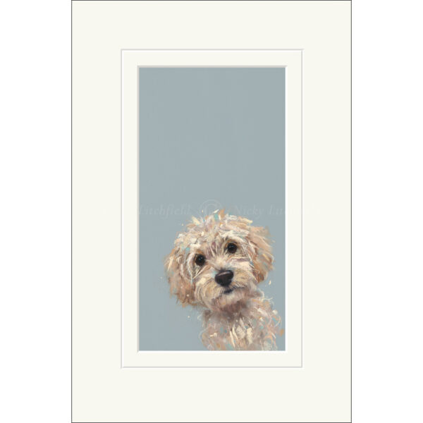Limited Edition Print 'Butter Wouldn't Melt' (mounted) by Nicky Litchfield