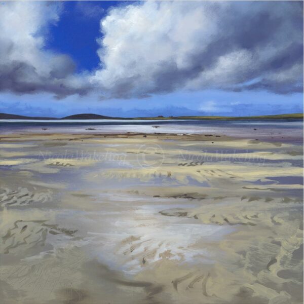 Limited Edition Print 'Chasing Reflections' by Nicola Wakeling