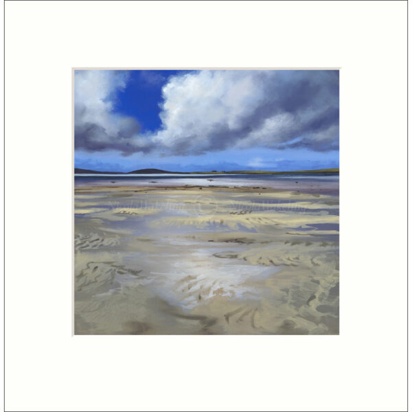 Limited Edition Print 'Chasing Reflections' (mounted) by Nicola Wakeling