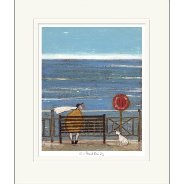 Limited Edition Print 'It's a Brand New Day' (mounted) by Sam Toft