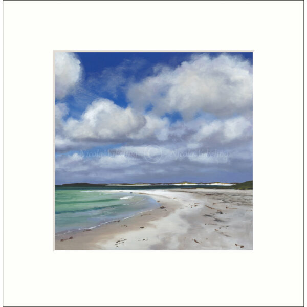 Limited Edition Print 'Spring Tide Run' (mounted) by Nicola Wakeling