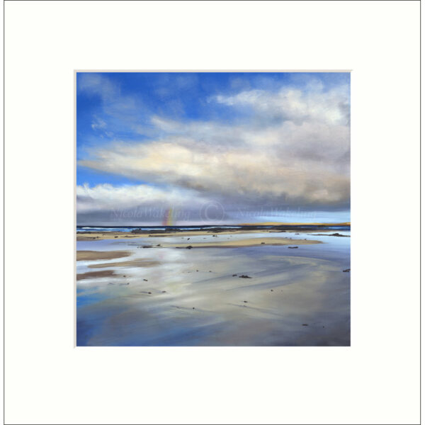 Limited Edition Print 'Winter Showers' (mounted) by Nicola Wakeling
