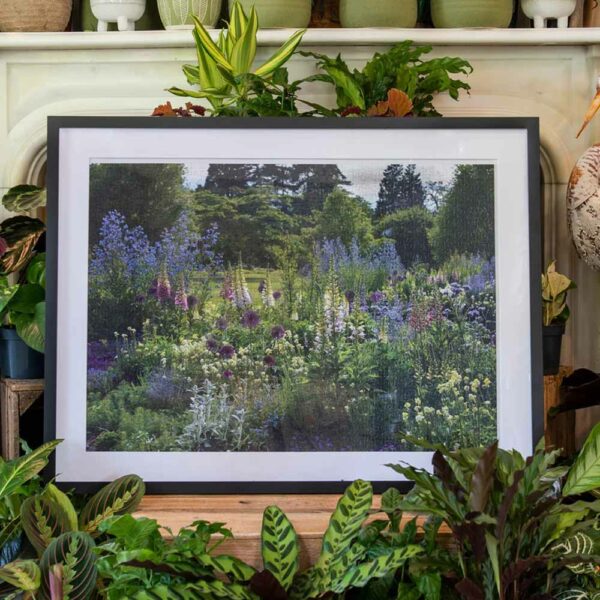 The Bee Border - Jigsaw - Framed