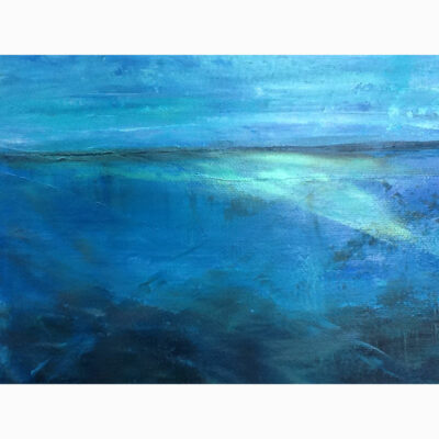 Acrylic on Canvas 'Calm Waters' by Carole Ann Grace