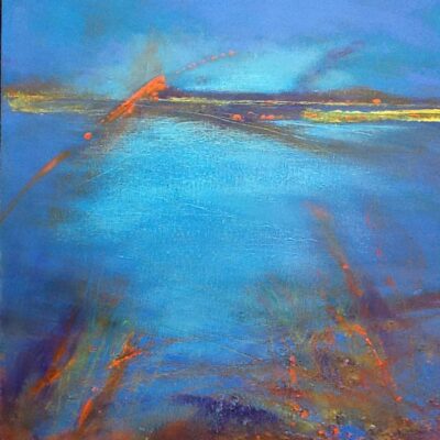 Acrylic on Canvas 'Water's Edge' by Carole Ann Grace