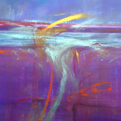Acrylic on Canvas 'Water's Reach' by Carole Ann Grace