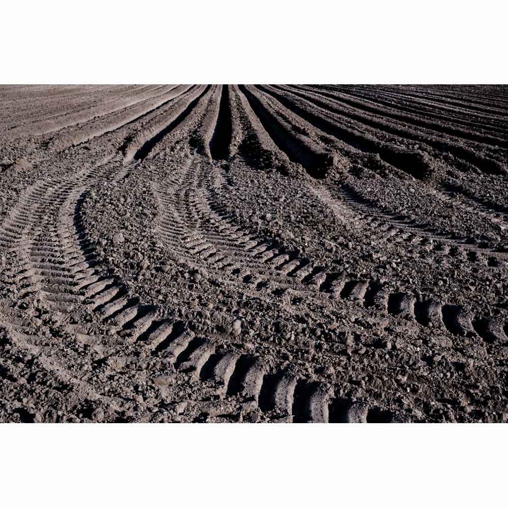 Photograph entitled 'ploughed' by Han Lee de Boer